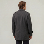 Men’s Lightweight Buttoned Autumn Coat