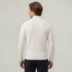 Men’s Quarter Zip Knitted Autumn Jumper