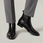 Men’s Pointed Toe Chelsea Boots - Ankle Fit