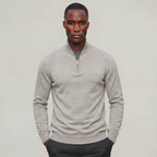 Men’s Half Zip Knit Sweater