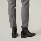 Men’s Pointed Toe Chelsea Boots - Ankle Fit