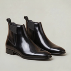 Men’s Pointed Toe Chelsea Boots - Ankle Fit
