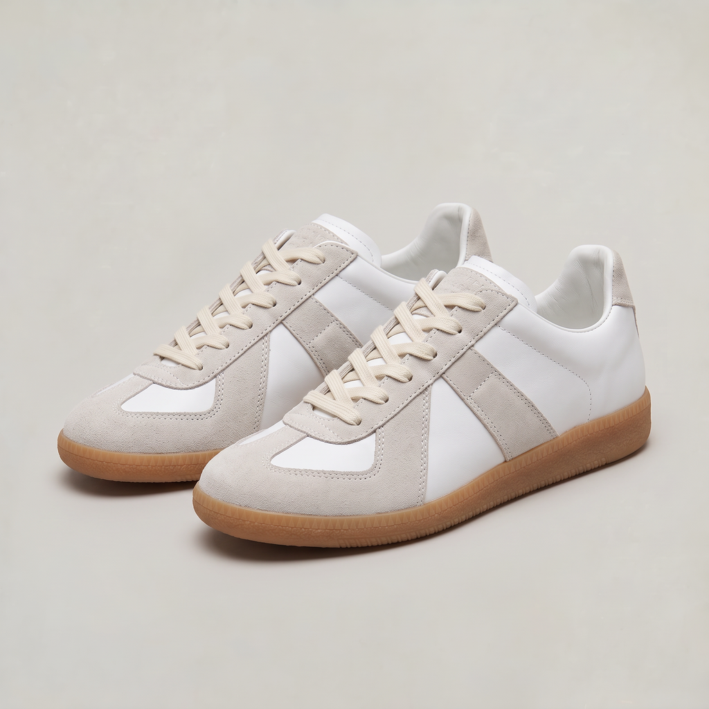 Women’s Low-Profile Trainers Suede-Effect