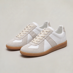 Women’s Low-Profile Trainers Suede-Effect