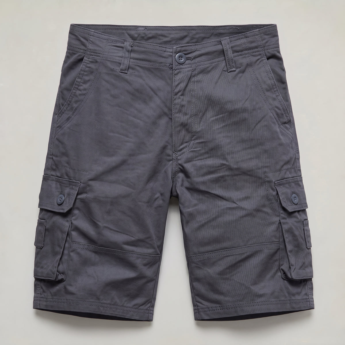 Men’s Cotton Cargo Shorts Bermuda Fit