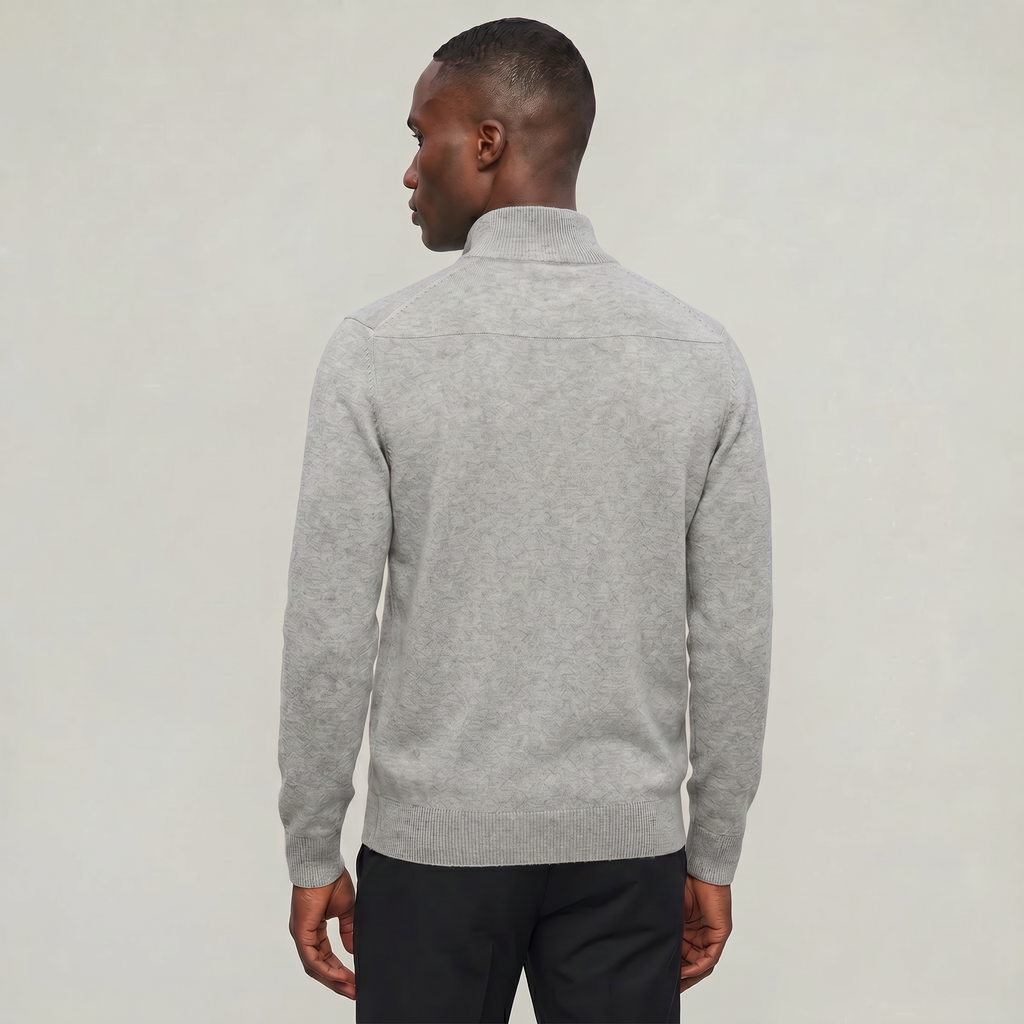 Men’s Half Zip Knit Sweater