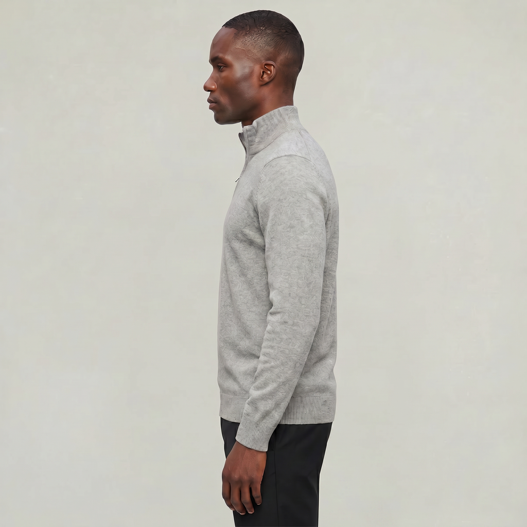 Men’s Half Zip Knit Sweater