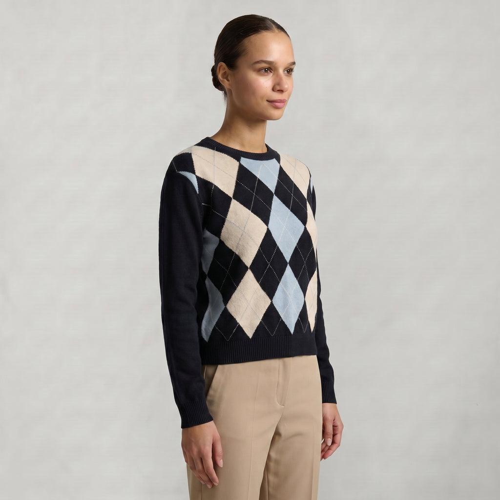 Women’s Crew Neck Sweater - Long Sleeve Regular Fit