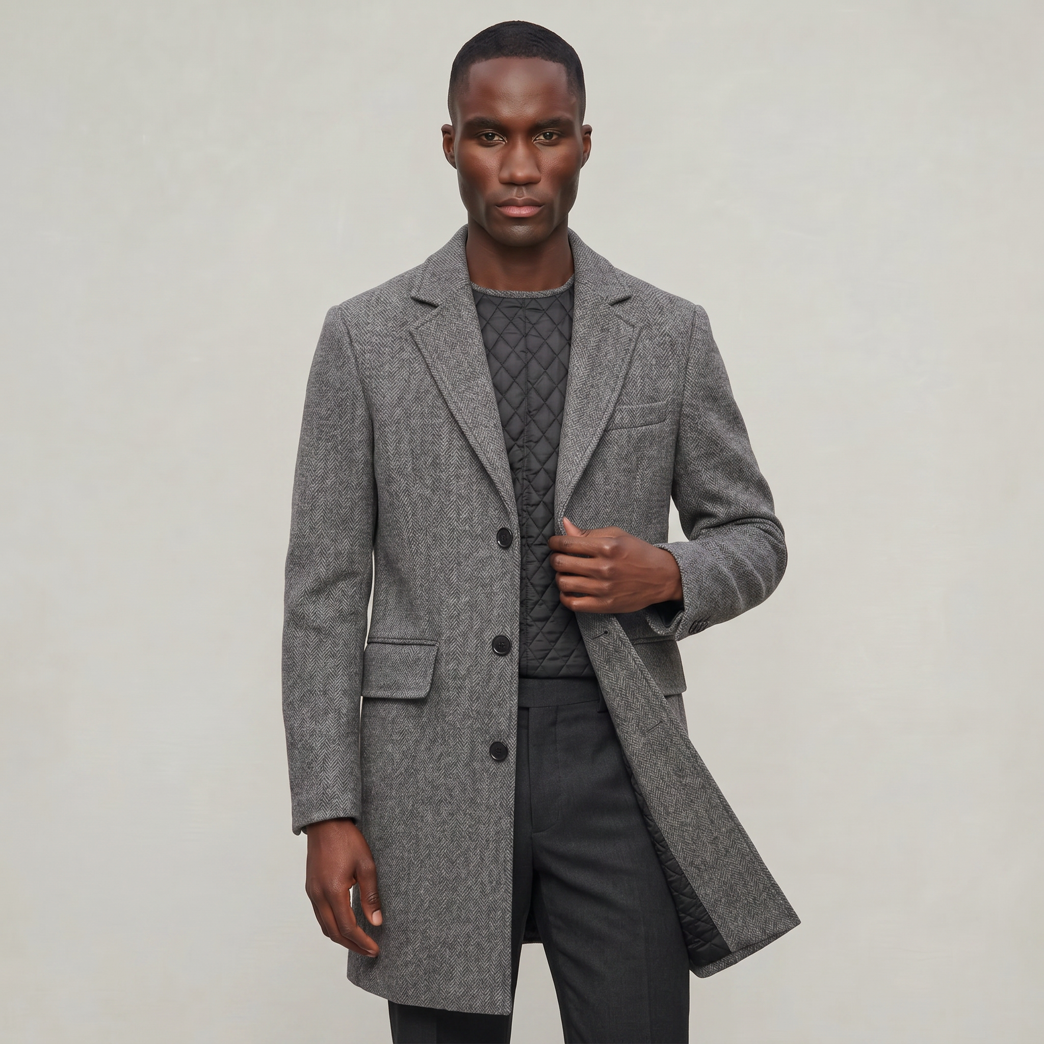 Men’s  Wool Overcoat