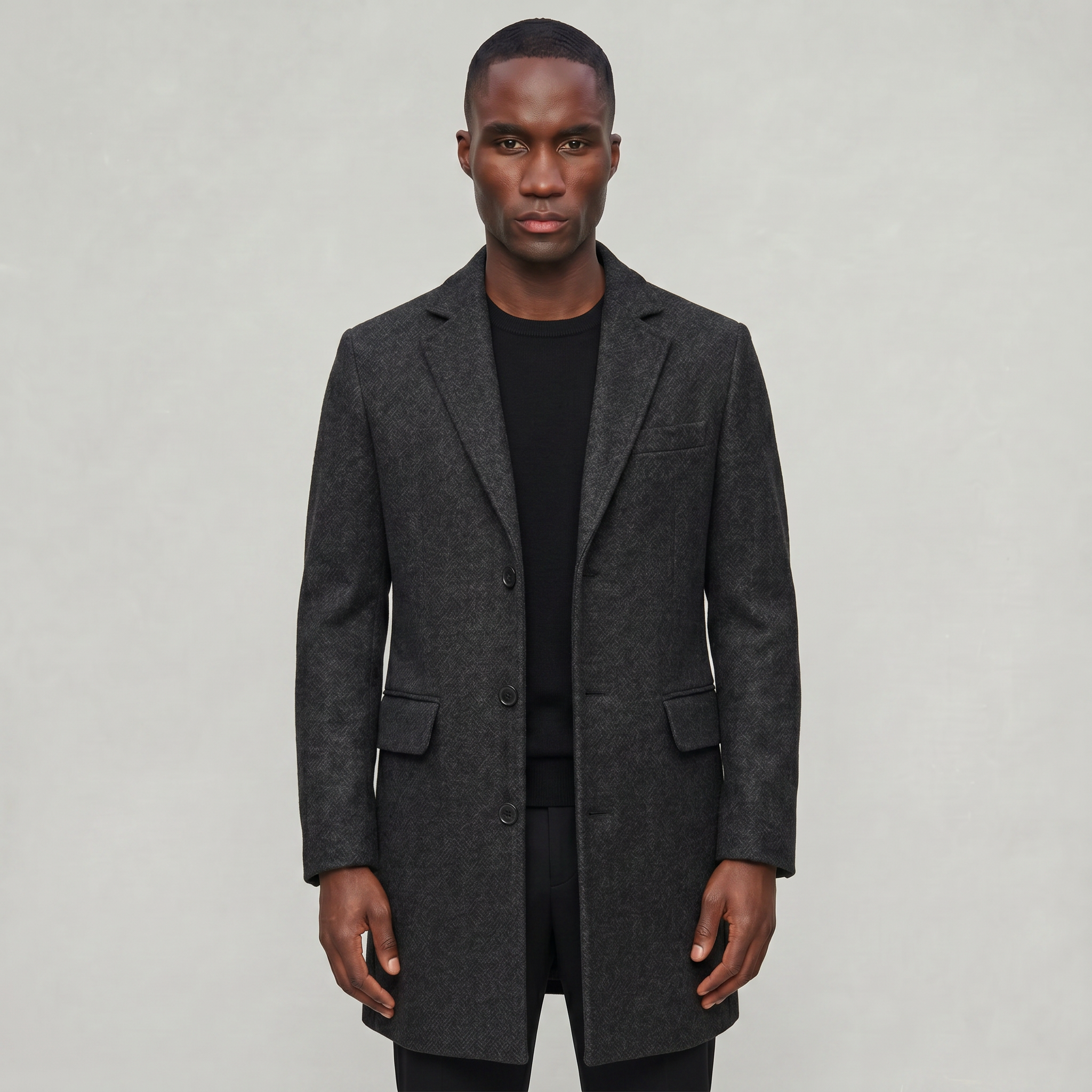 Men’s  Wool Overcoat