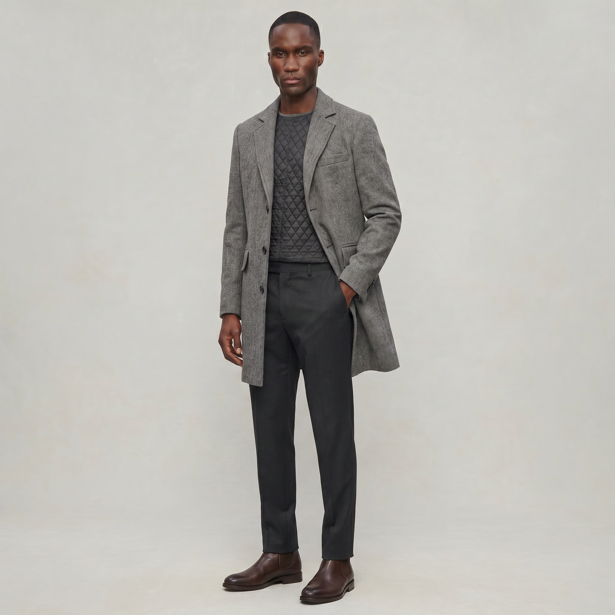 Men’s  Wool Overcoat