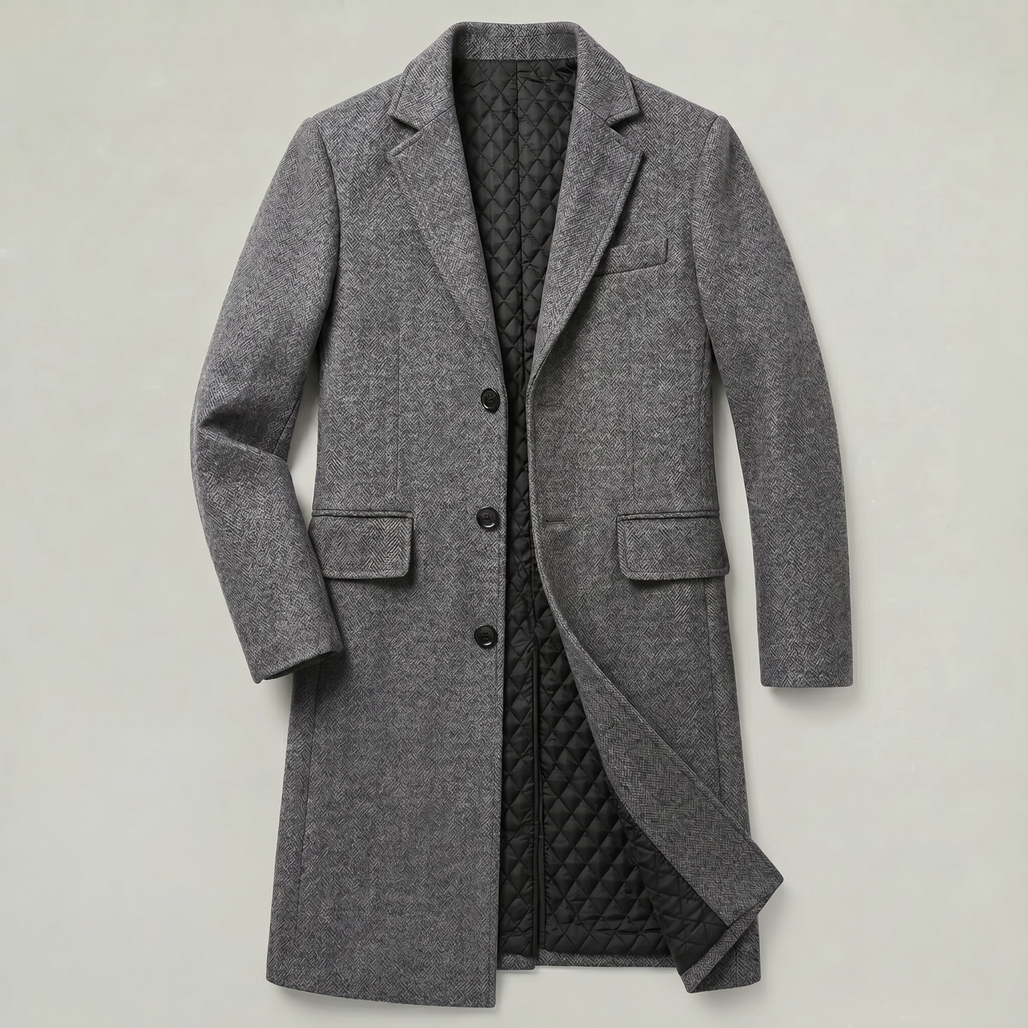 Men’s  Wool Overcoat