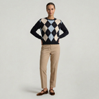Women’s Crew Neck Sweater - Long Sleeve Regular Fit