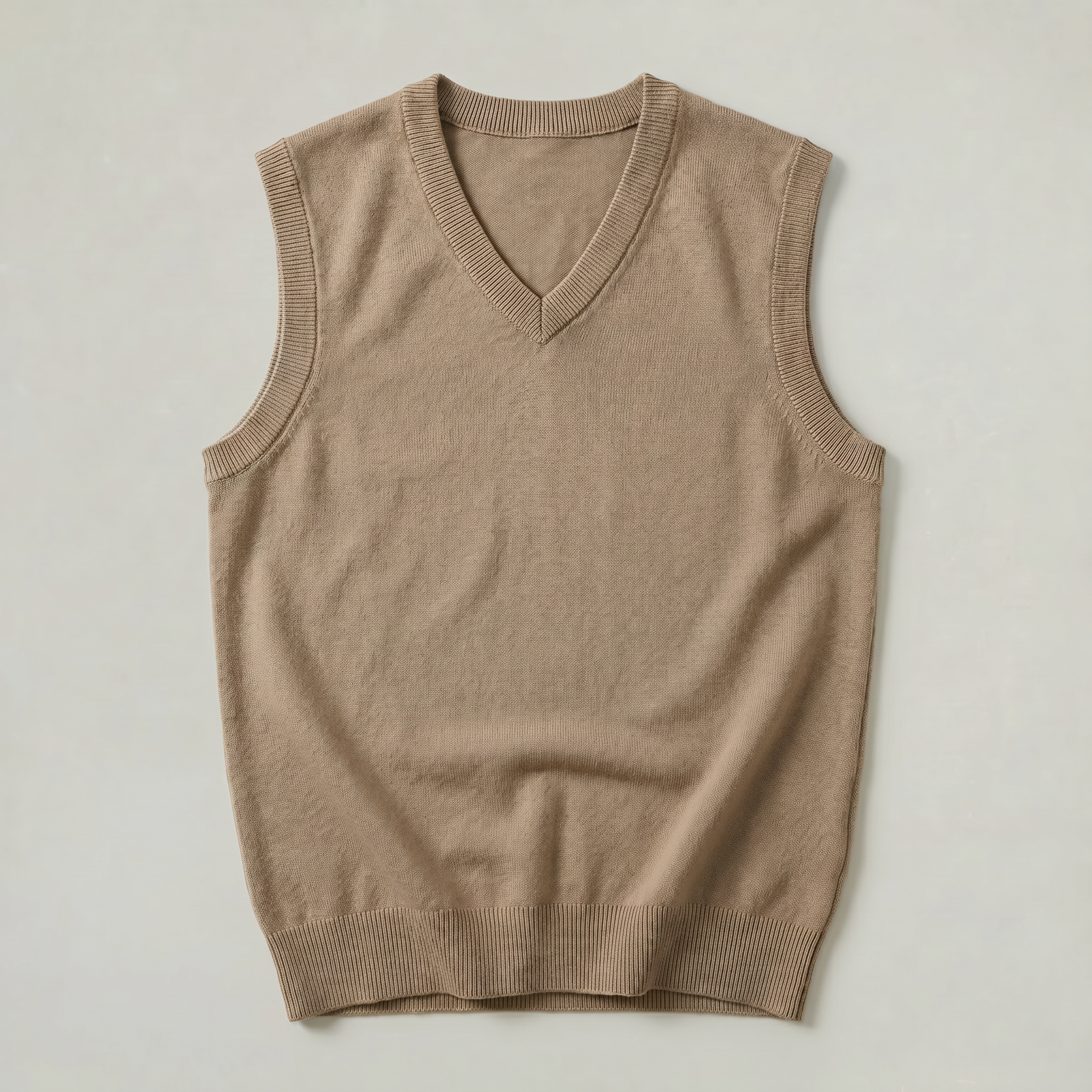 Men's Knit Spencer Vest – Sleeveless V-Neck Jumper
