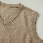 Men's Knit Spencer Vest – Sleeveless V-Neck Jumper