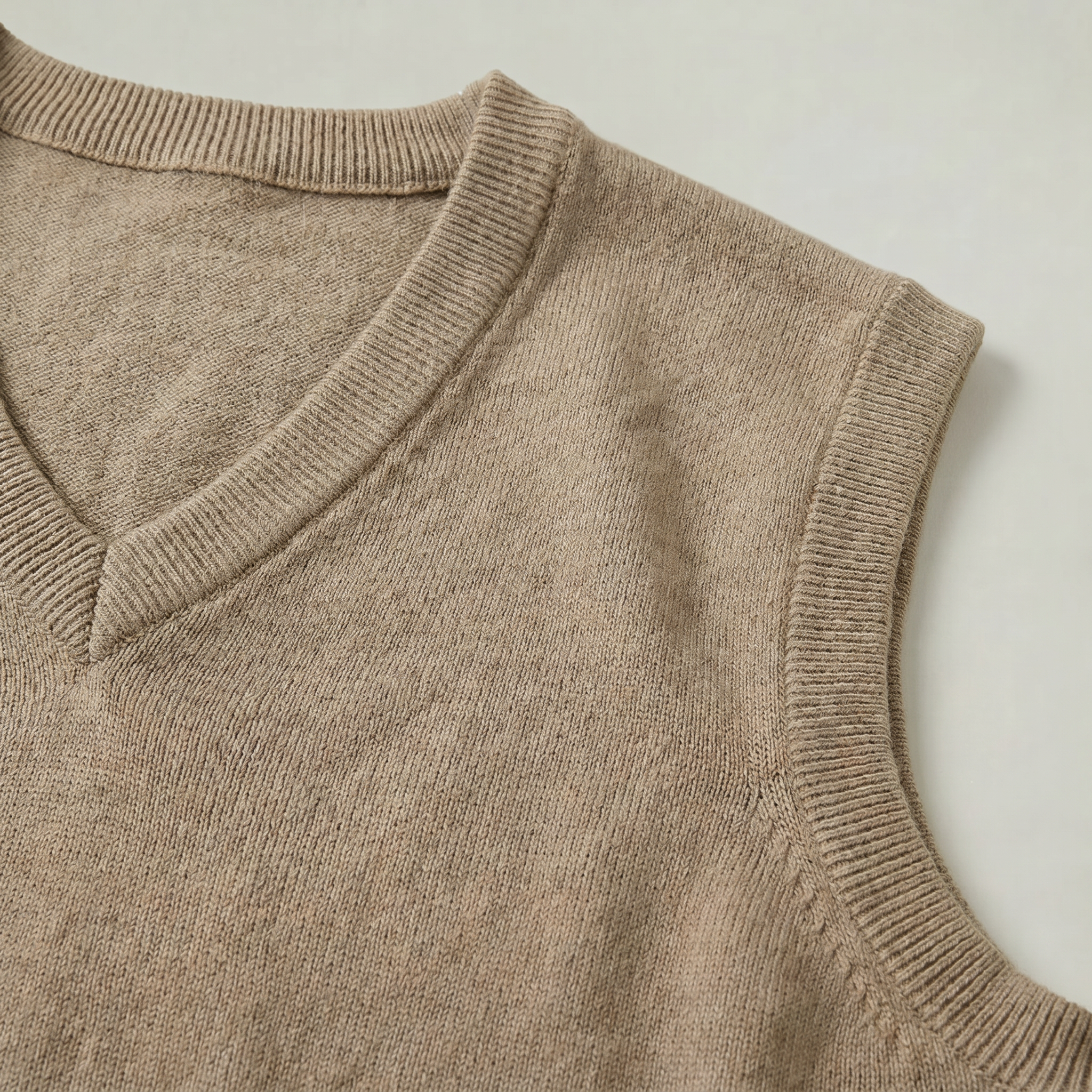 Men's Knit Spencer Vest – Sleeveless V-Neck Jumper