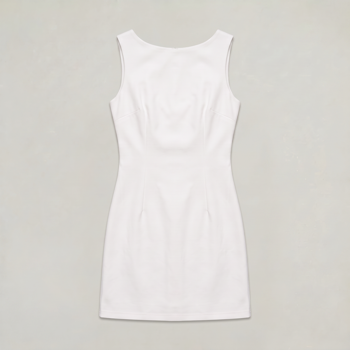 Women’s Mini Dress Boat Neck Tailored Fit