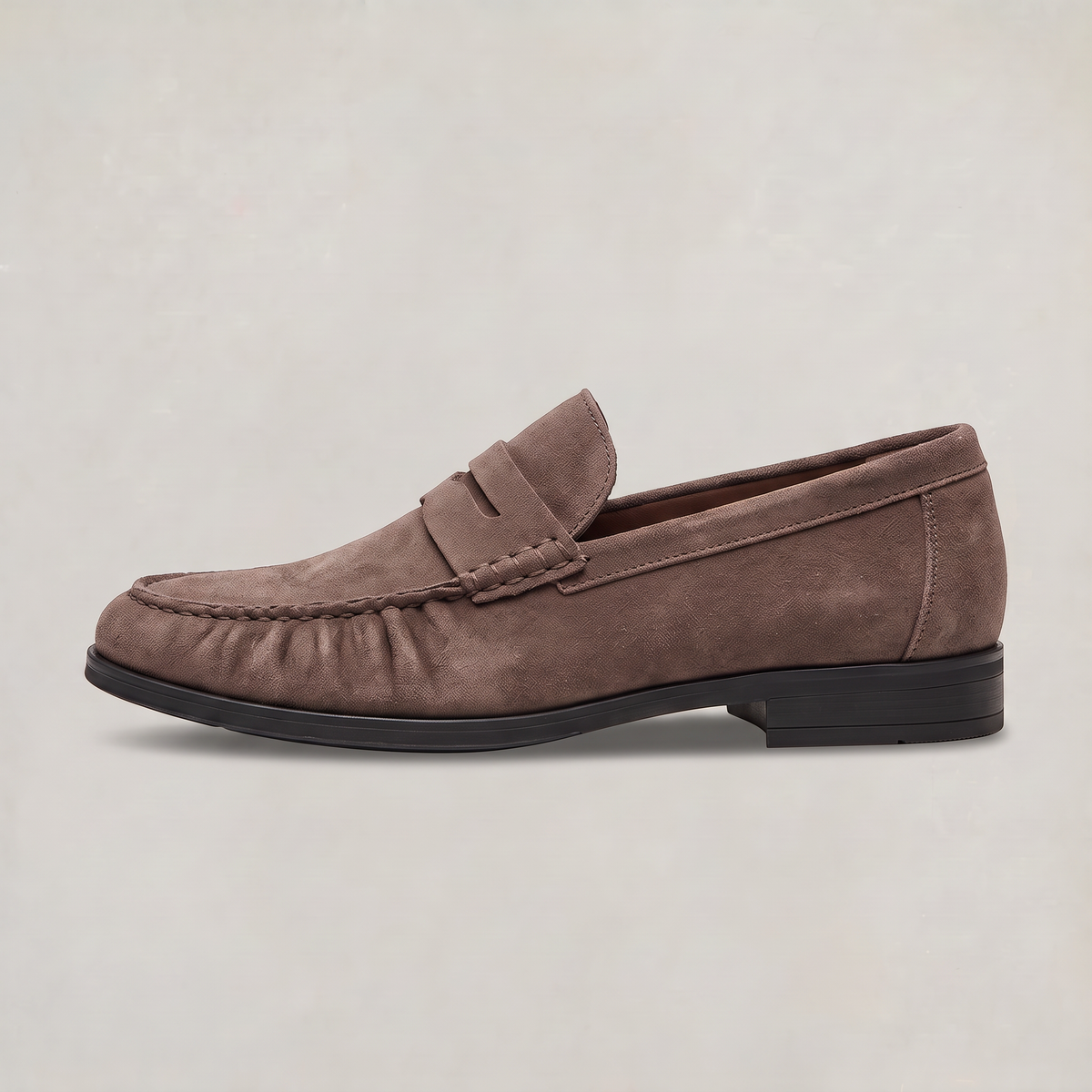 Women’s Suede Look Penny Loafers