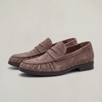 Women’s Suede Look Penny Loafers