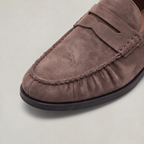 Women’s Suede Look Penny Loafers