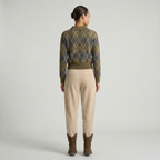 Women’s Knit Polo Sweater - Long Sleeve Regular Fit