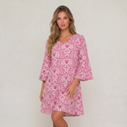 Women’s Floral V-Neck Mini Dress