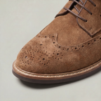 Men’s Brogues Boots - Side Zipper High-Top Ankle Fit