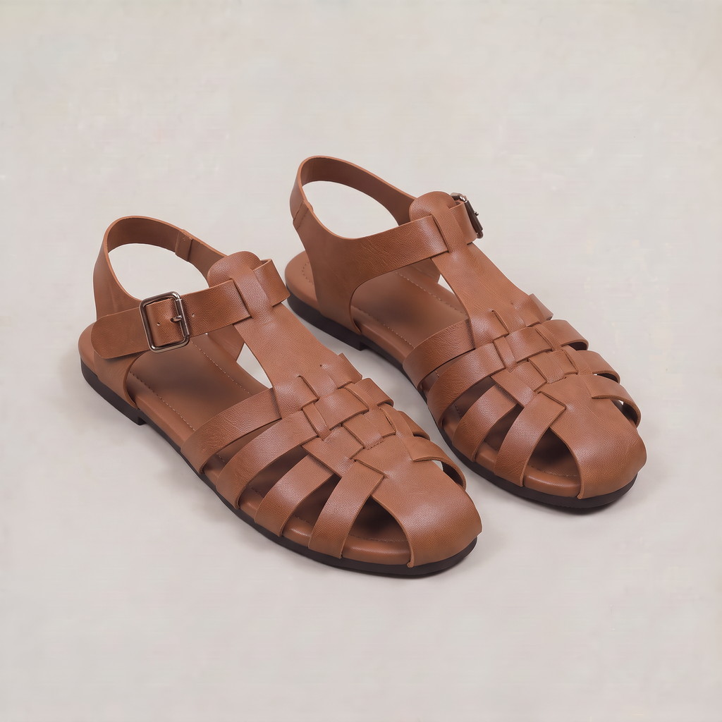 Women’s Fisherman Sandals Woven Buckle Strap