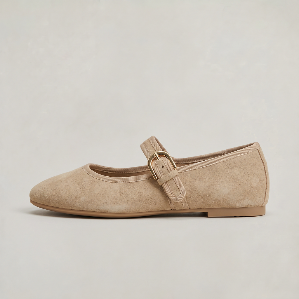 Women’s Mary Jane Flats Buckle Strap