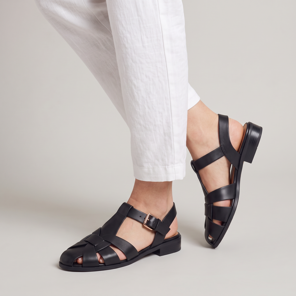 Women’s Fisherman Sandals Buckle Strap