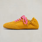 Men’s Suede-Effect Trainers Low Profile