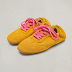 Men’s Suede-Effect Trainers Low Profile