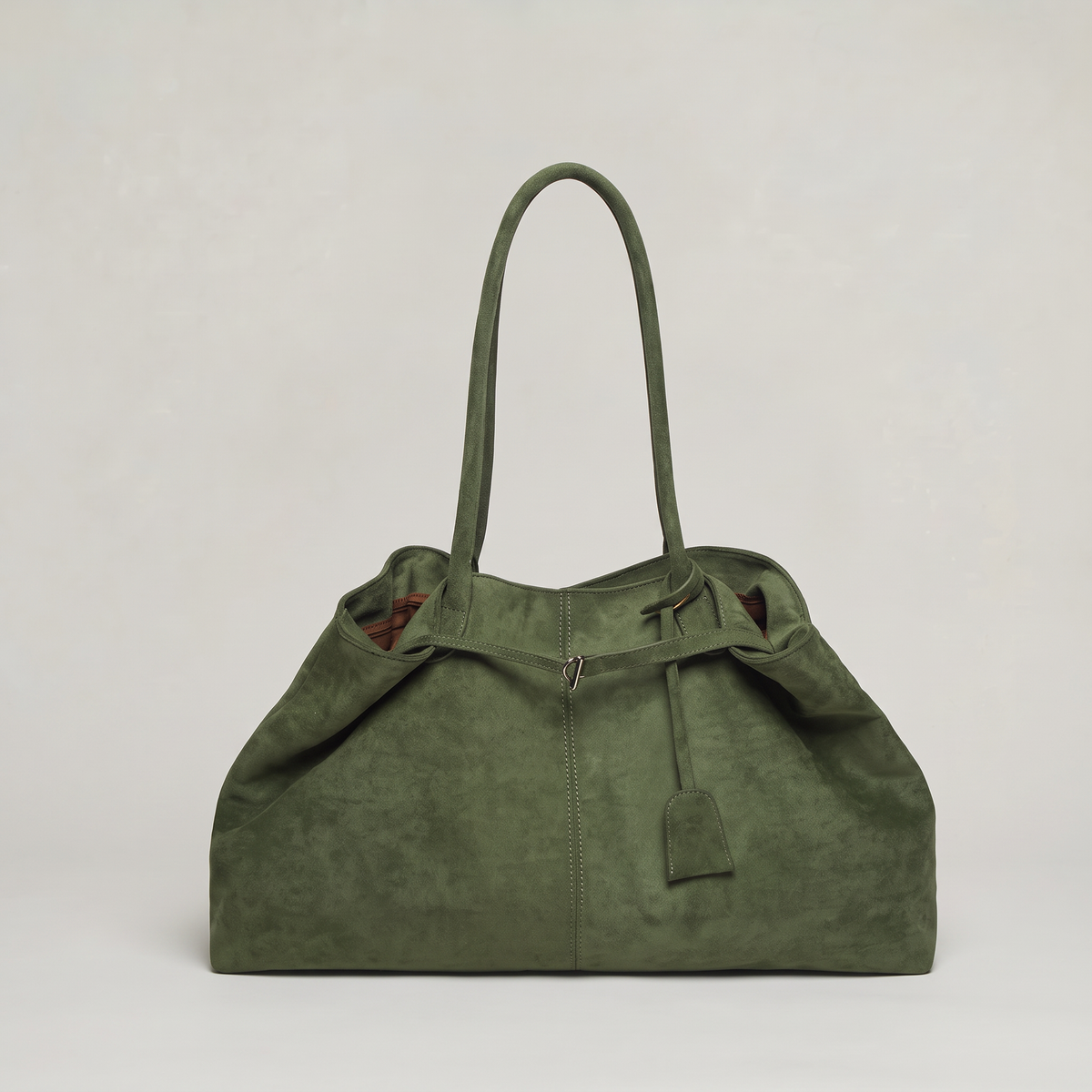 Women’s Suede-Effect Oversized Travel Bag