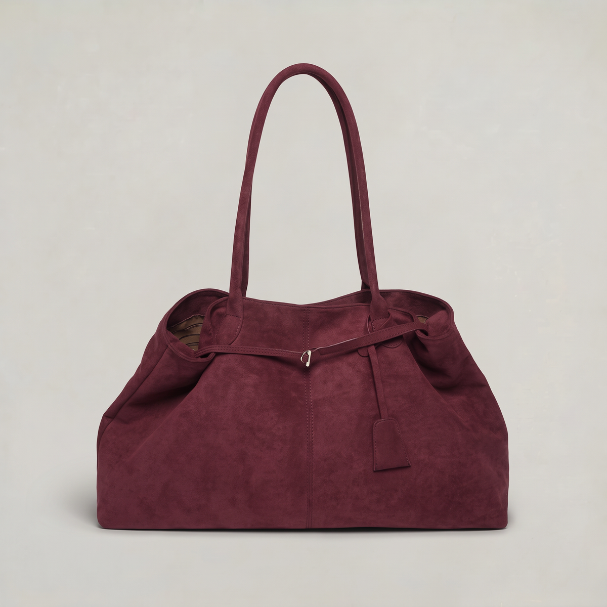 Women’s Suede-Effect Oversized Travel Bag