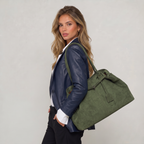 Women’s Suede-Effect Oversized Travel Bag