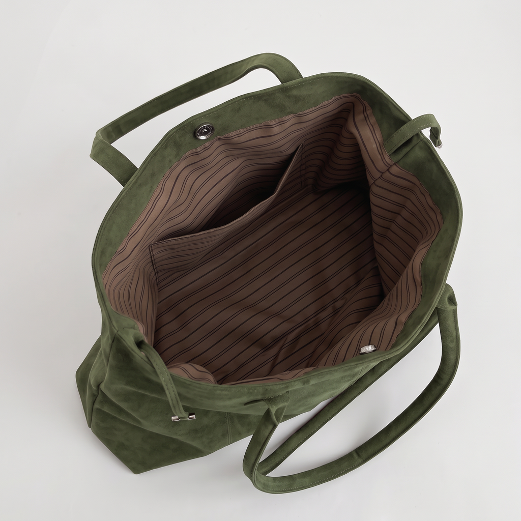 Women’s Suede-Effect Oversized Travel Bag