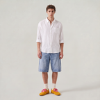 Men’s Suede-Effect Trainers Low Profile