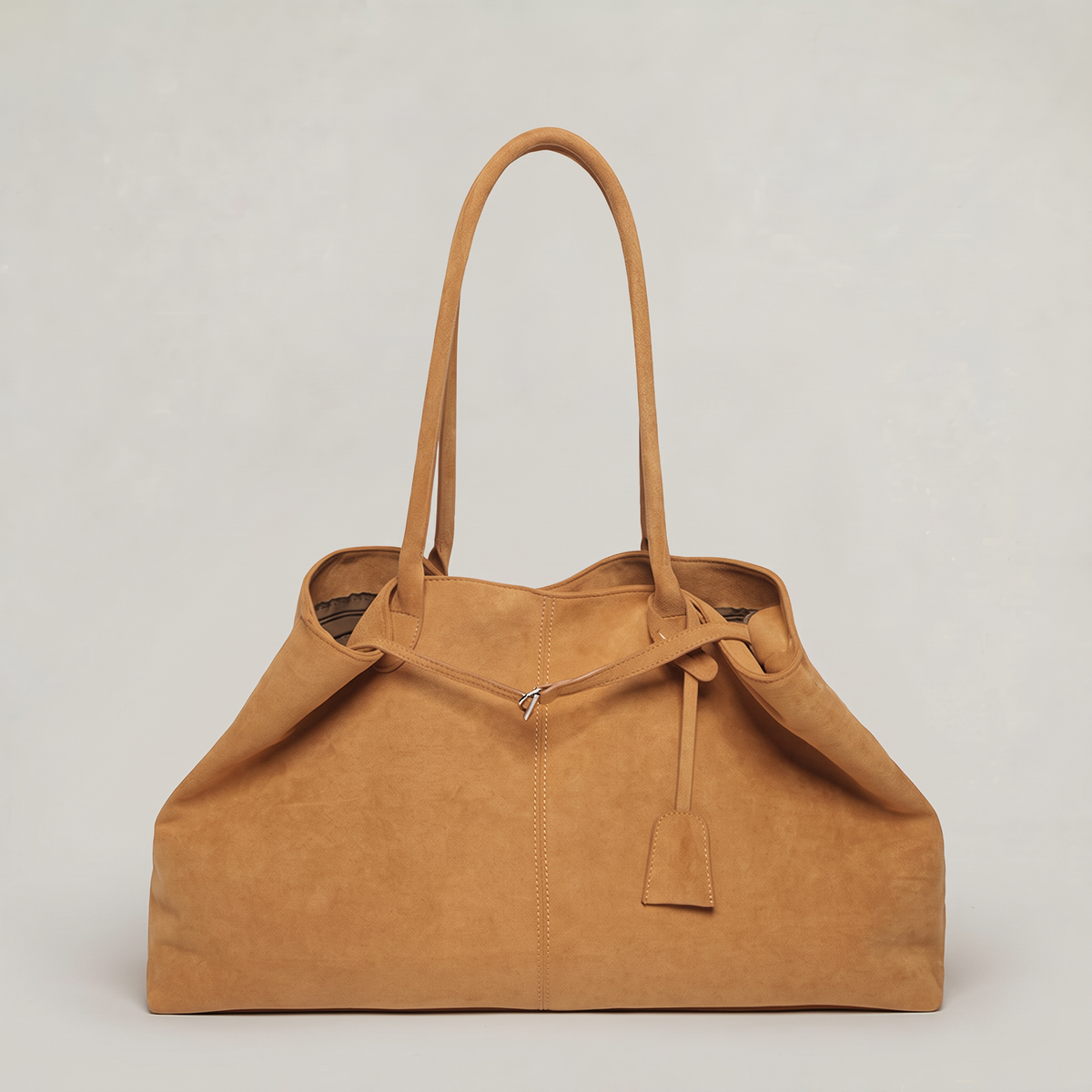 Women’s Suede-Effect Oversized Travel Bag