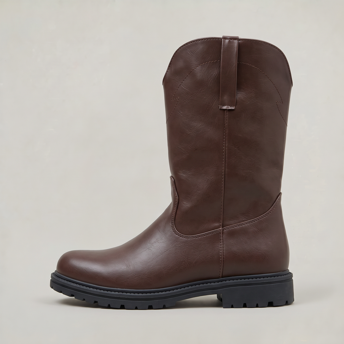 Men’s Western Boots Round Toe