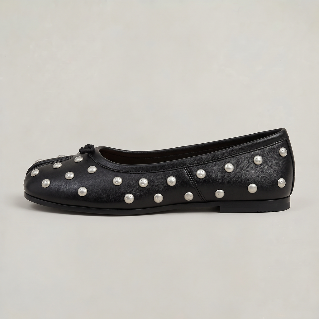 Women’s Studded Ballet Flats Split Tabi Toe