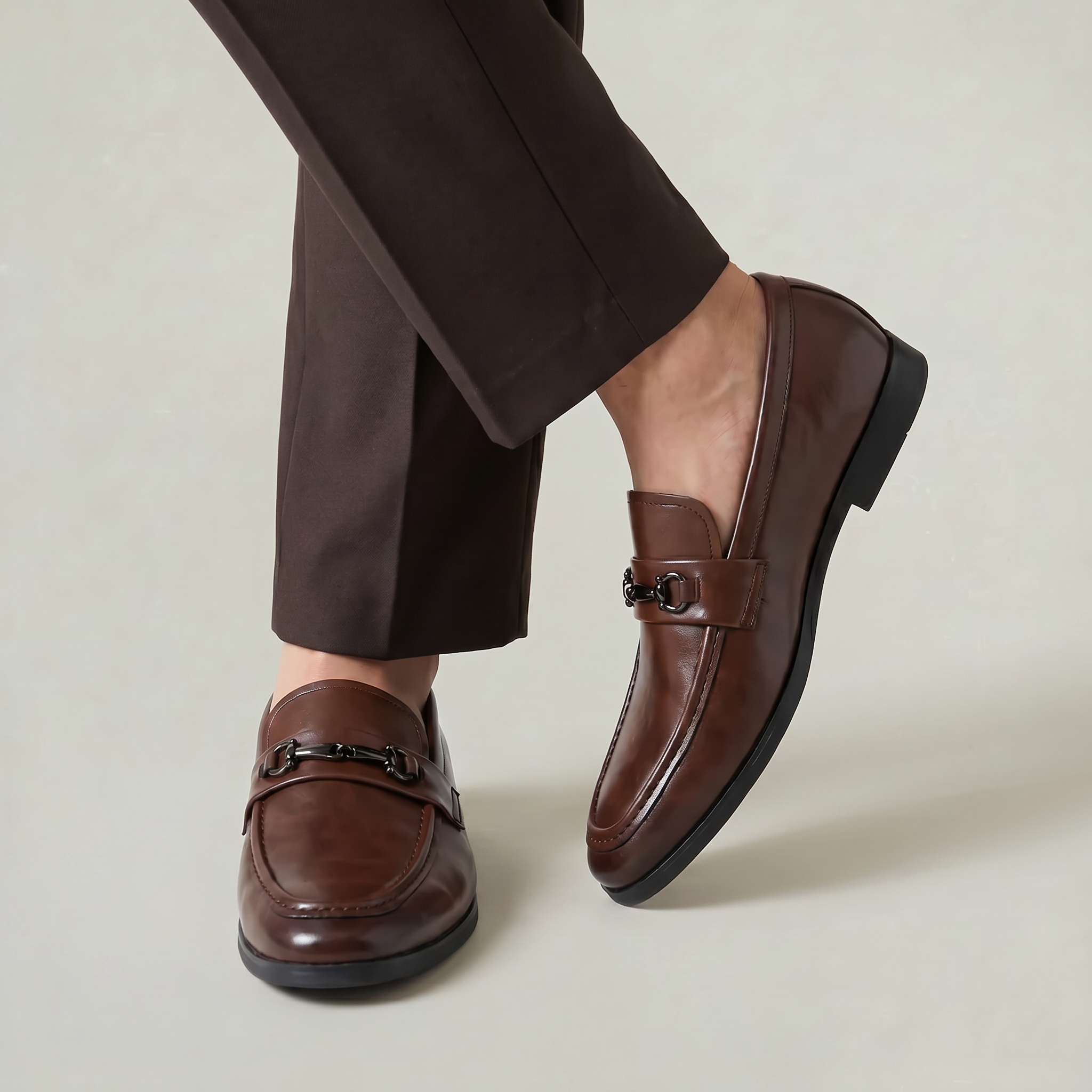 Men’s Dress Loafers - Slip-On Formal Comfort Fit