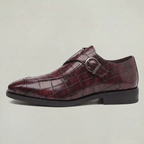 Men’s Oxford Shoes - Buckle Strap Formal Comfort Fit
