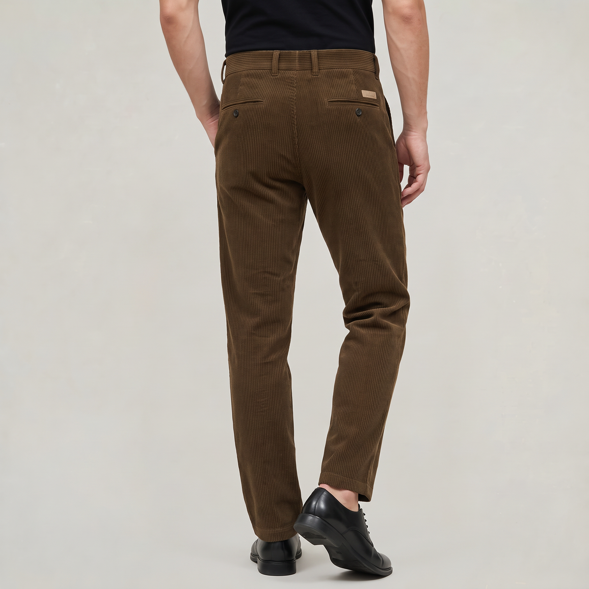 Men’s Corduroy Dress Pants - Business Casual Tailored Fit