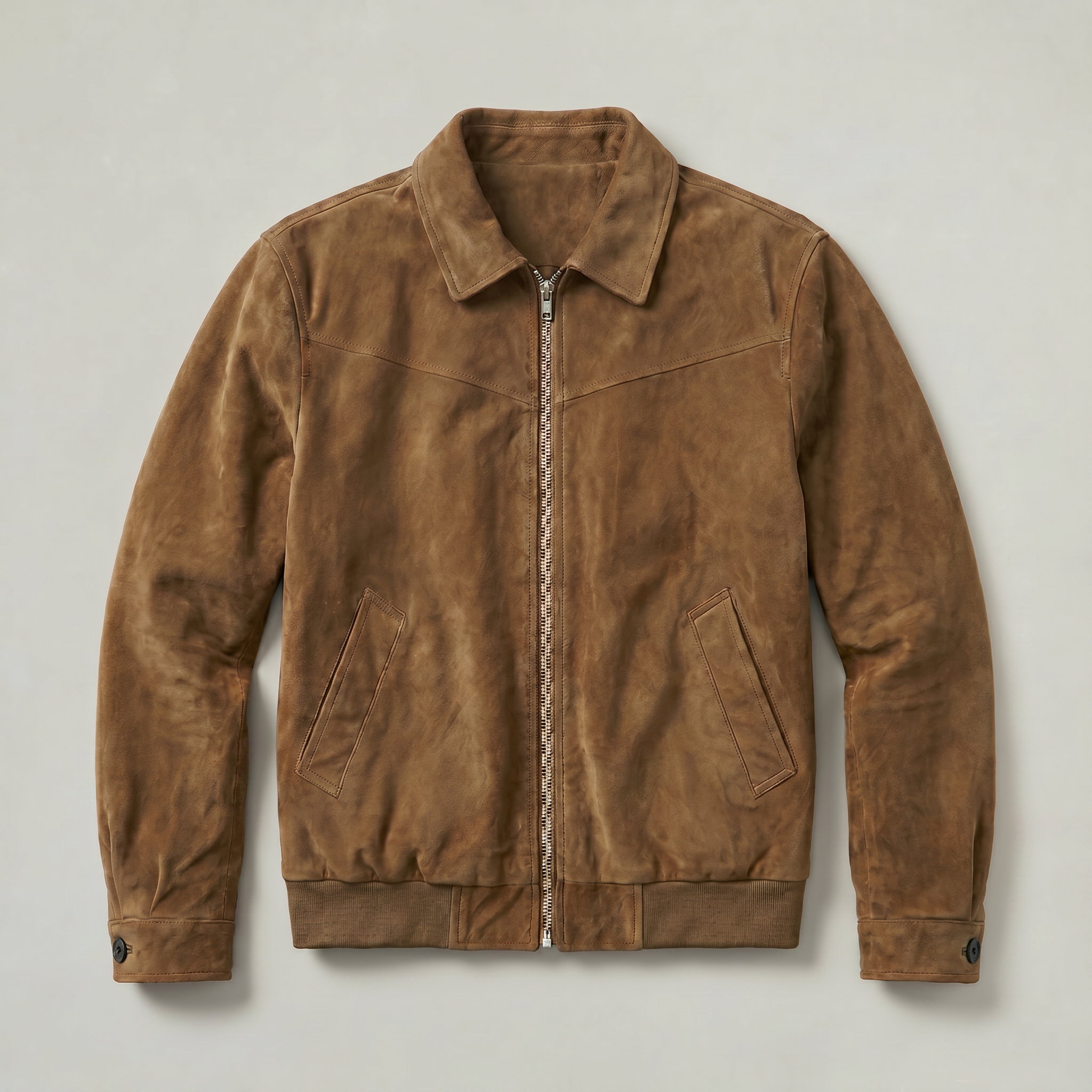 Men’s Bomber Jacket - Slim Fit Casual Coat