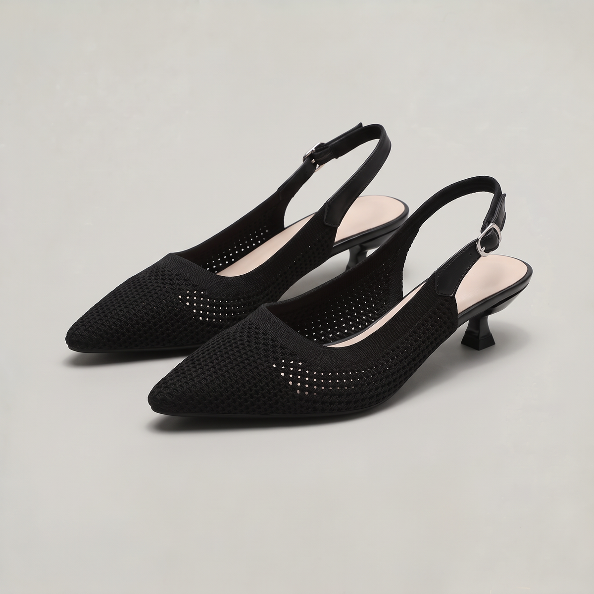 Women’s Woven Kitten Heels