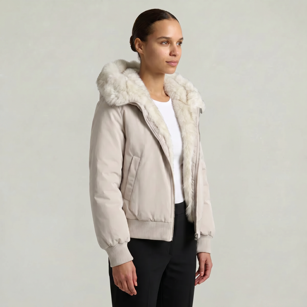 Women’s Hooded Jacket - Zip Front Regular Fit