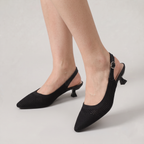 Women’s Woven Kitten Heels