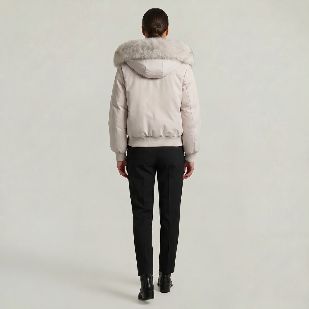 Women’s Hooded Jacket - Zip Front Regular Fit