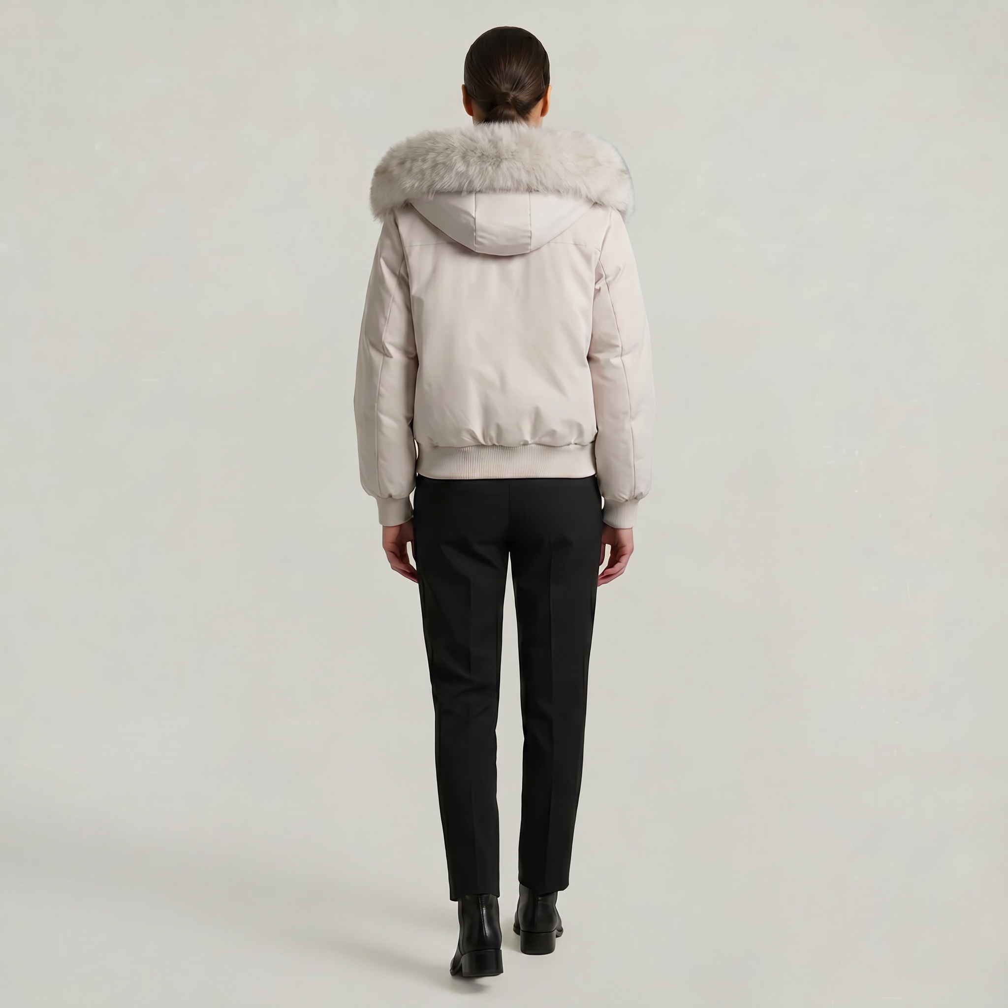 Women’s Hooded Jacket - Zip Front Regular Fit