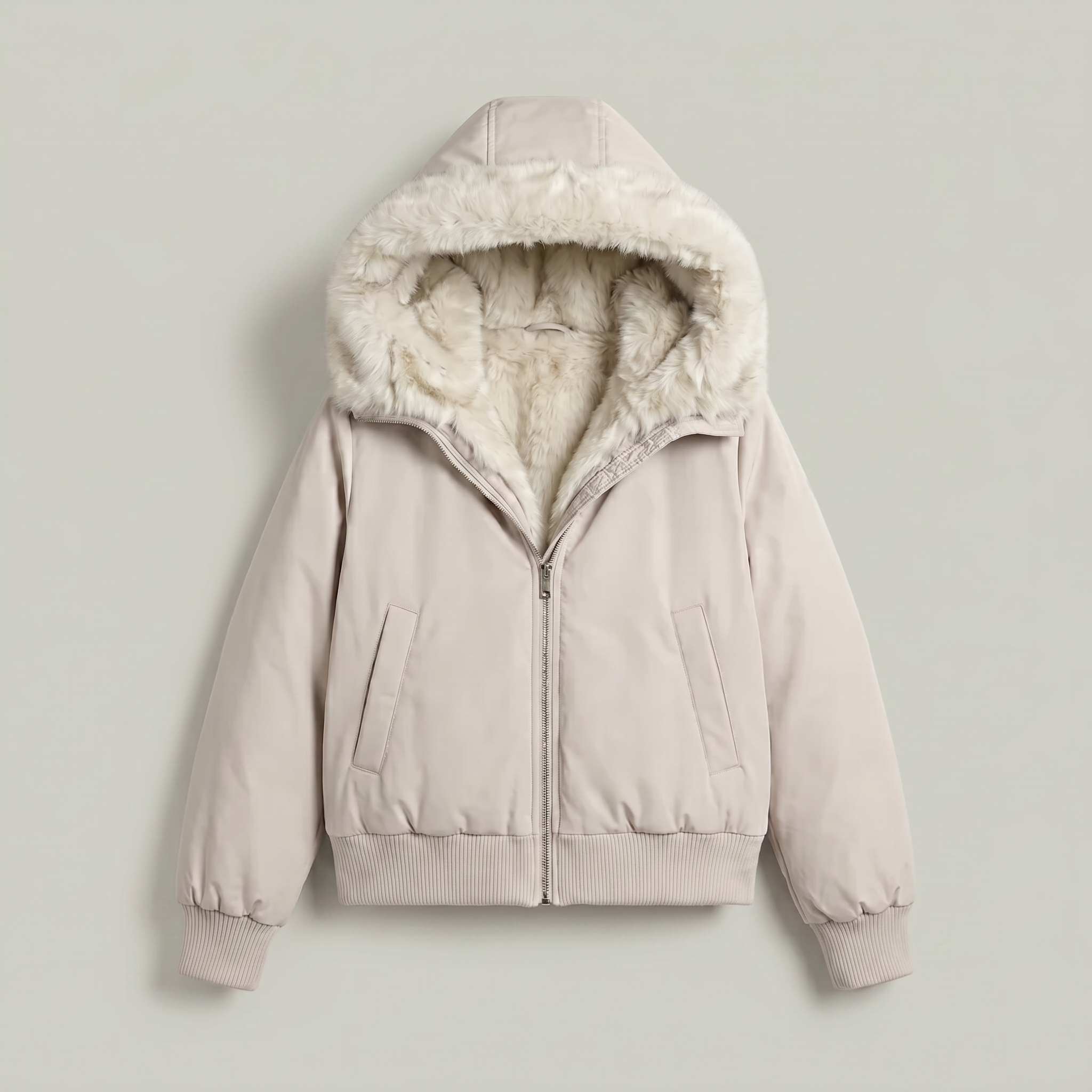 Women’s Hooded Jacket - Zip Front Regular Fit
